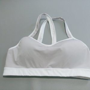 Brooks Womens Sports Bra Large Moving Comfort  Uplift Crossback